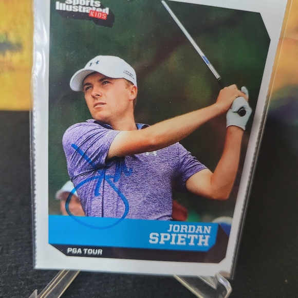 Jordan Spieth Autographed Rookie Card - Picture 4 of 5